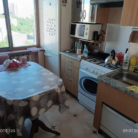 Apartament солнечная студия с видом на город, 5 мин до центра *